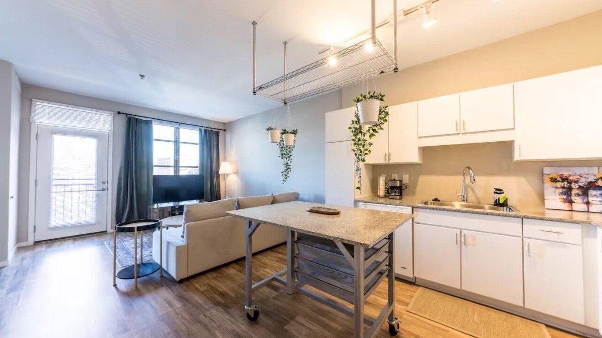 DeBaliviere Place Apartment | Garage Parking Relaxing condo near Forrest Park