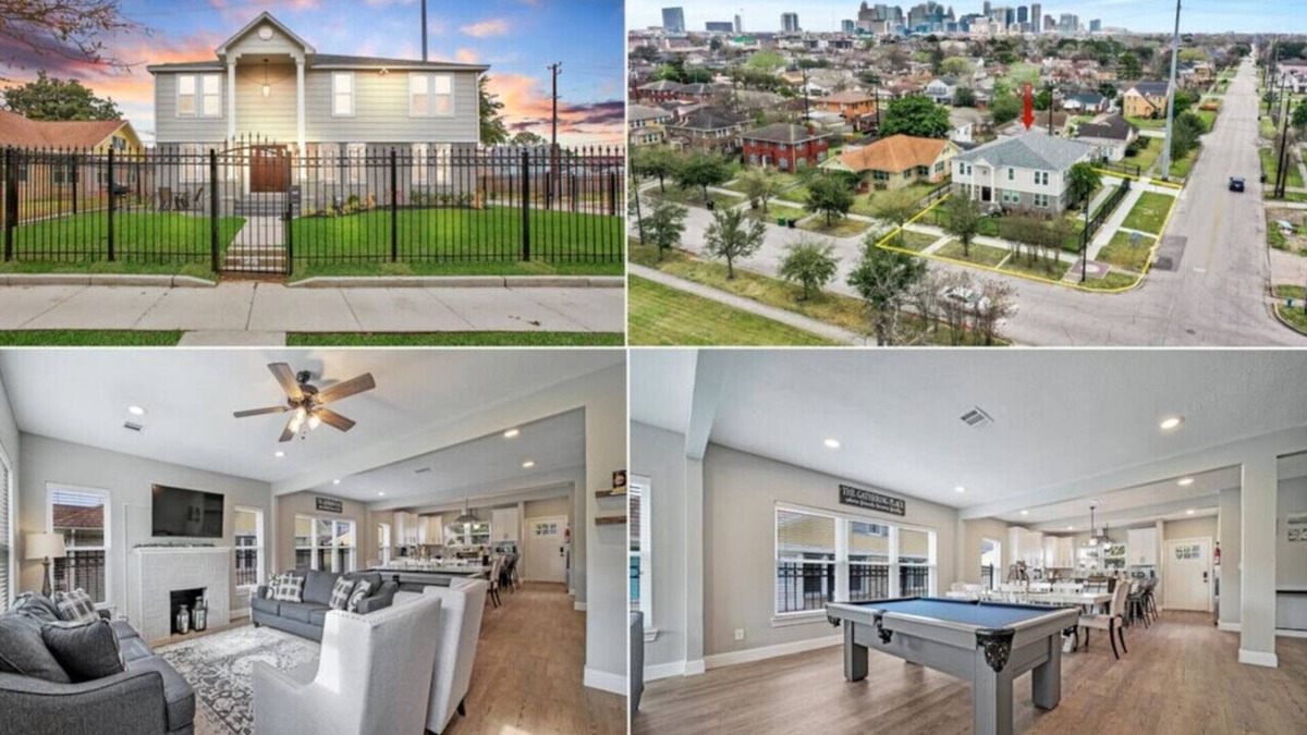 South Central Houston House | Gated Home and Parking | Sleeps up to 24