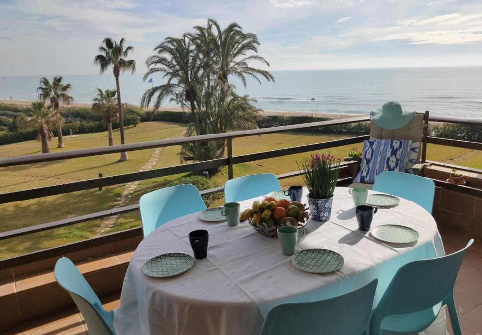 Gava Apartment | Gava Mar- Castelldefels Beachfront Apartment- Direct access to the beach