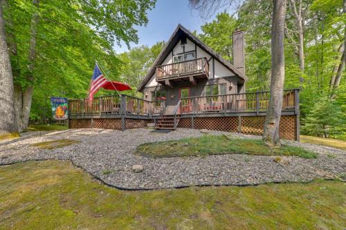 Michaywe House | Gaylord Cabin with Game Room and Lake Access!