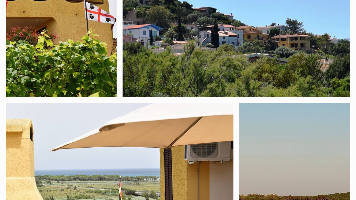 Iscra e Voes Condo | Gemütliche Ferienwohnung mit Blick auf die Strandbucht La Caletta