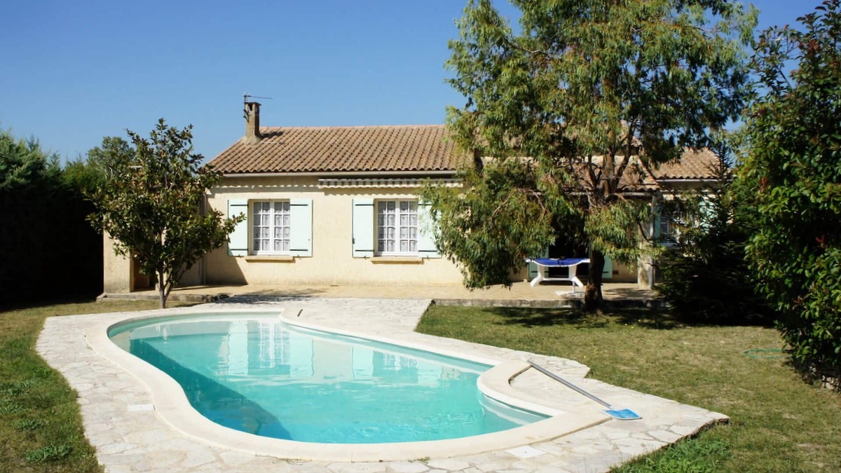 Plan-d'Orgon House | Genestière Piscine privée 4ch jardin Vaucluse Gard