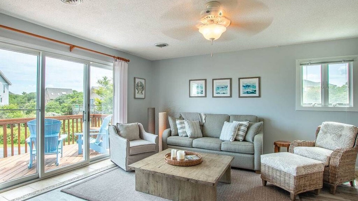Sea Acres House | Georgetown Sands condo with WiFi, outdoor shower, and access to community pool and tennis
