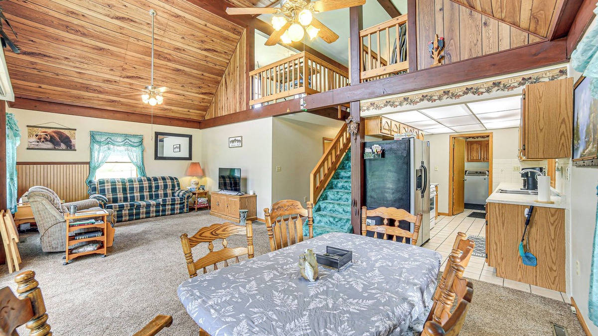 Germfask House | Germfask Home w/Fire Pit, Grill & Yard Games!