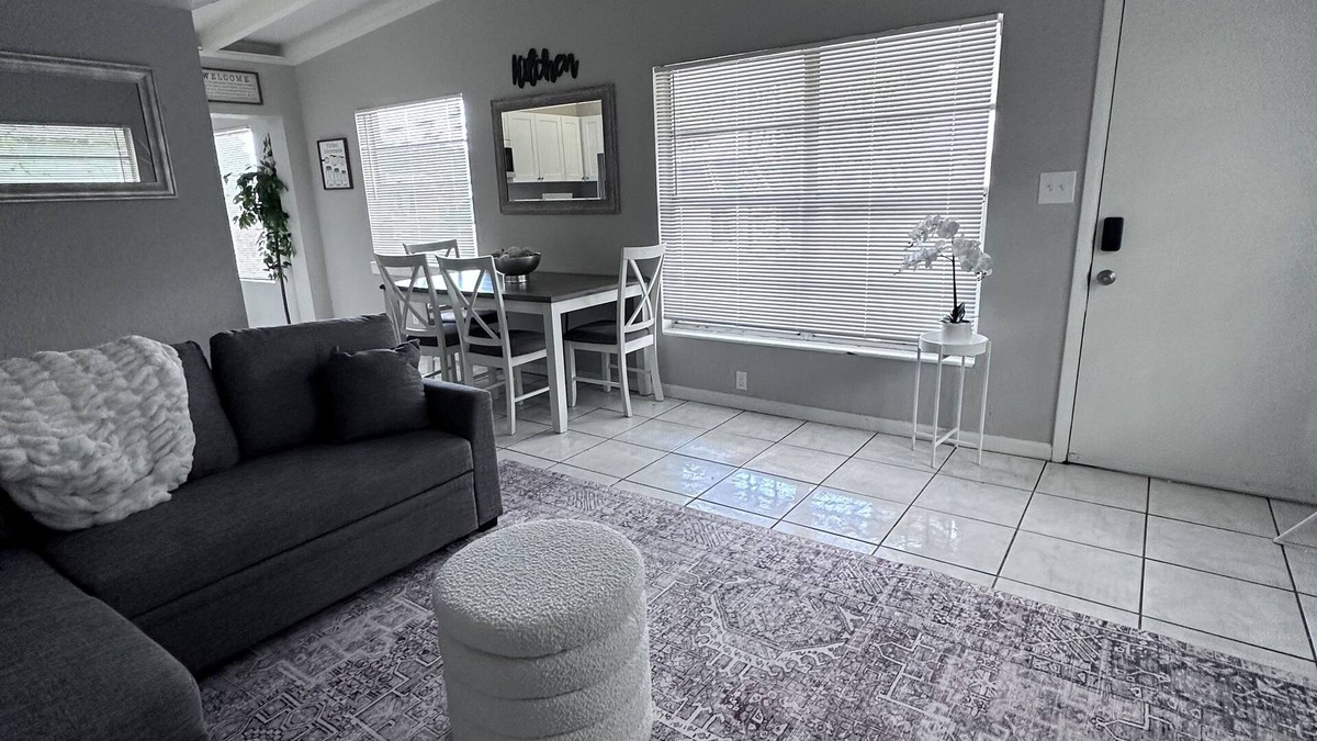 East Tampa House | Get cozy, 4 bedrooms. Close to Clarence Fort Park, 4 miles to Busch Gardens.