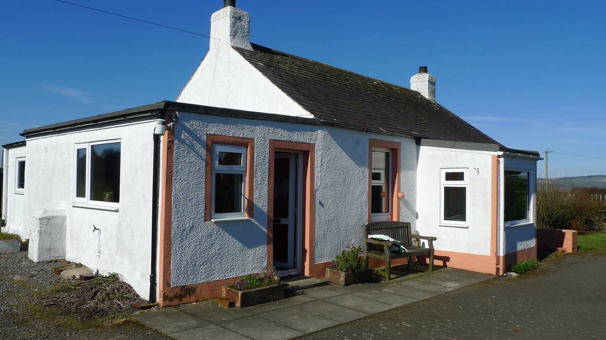 Lockerbie Cottage | Get peace and quiet and a great view.