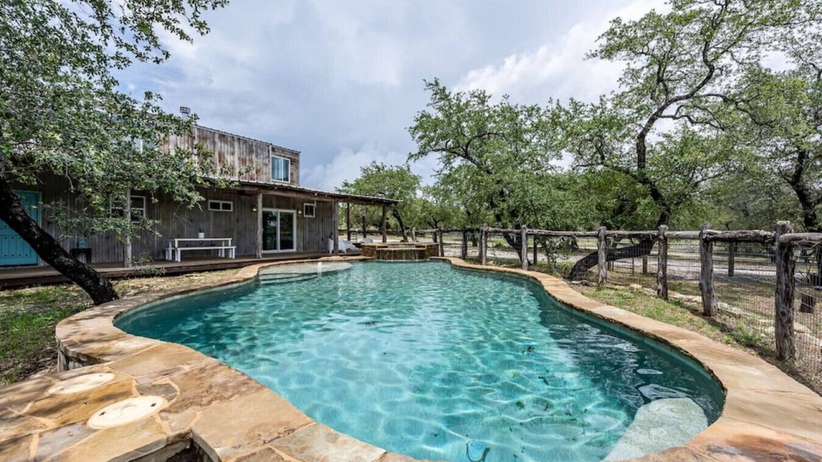 Spicewood House | Getaway Ranch - Views for Days + Pool + Game Room