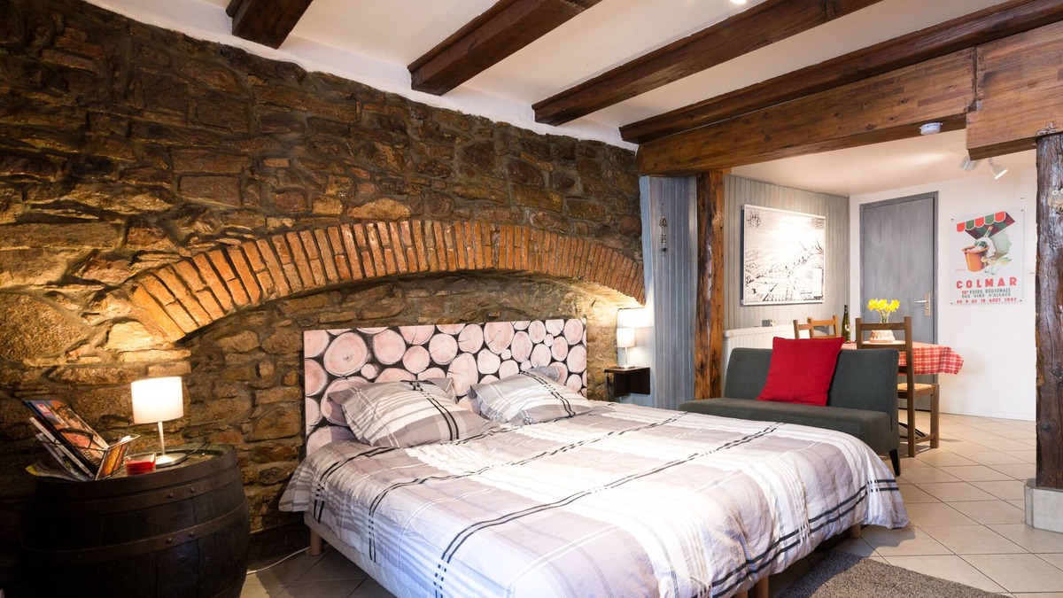 Ribeauville Apartment | Gewurztraminer studio gîte in the center of Ribeauvillé in Alsace