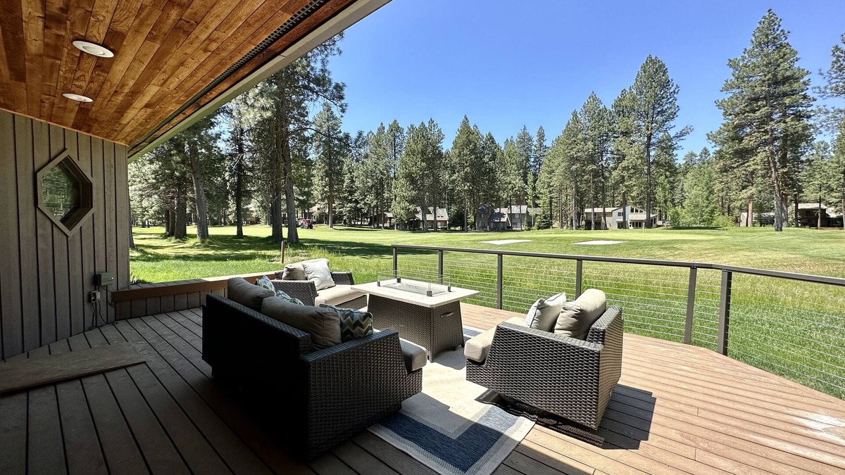 Black Butte Ranch House | GH091A | Views of Big Meadow 5th fairway. Spacious home with a game room!