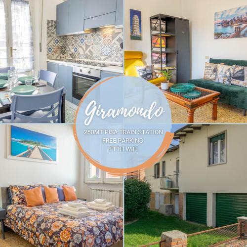 Pisa Apartment | Giramondo! FREE PARKING TRAIN STATION AC WIFI
