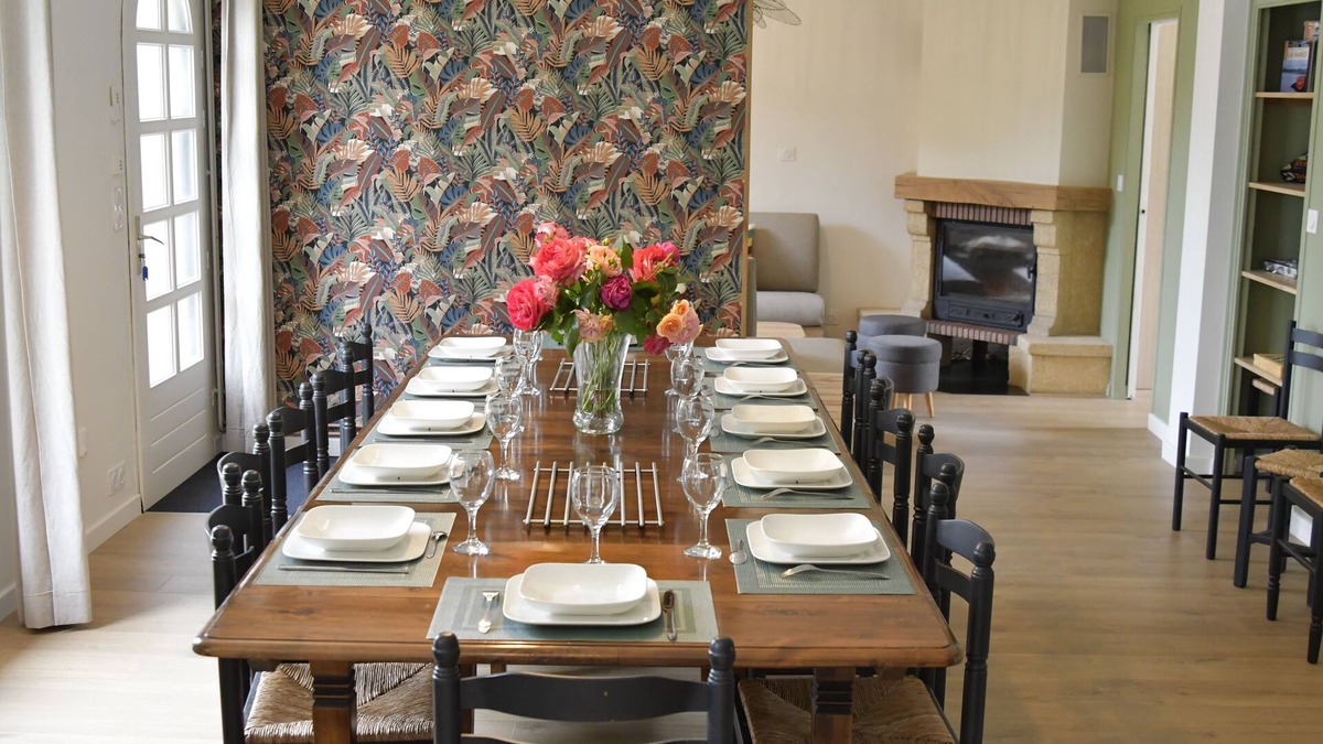 La Boussac House | Gite 12 voyageurs : 5 rooms 9 beds 4 bathrooms - 3wc 17 minutes from Mont St Michel
