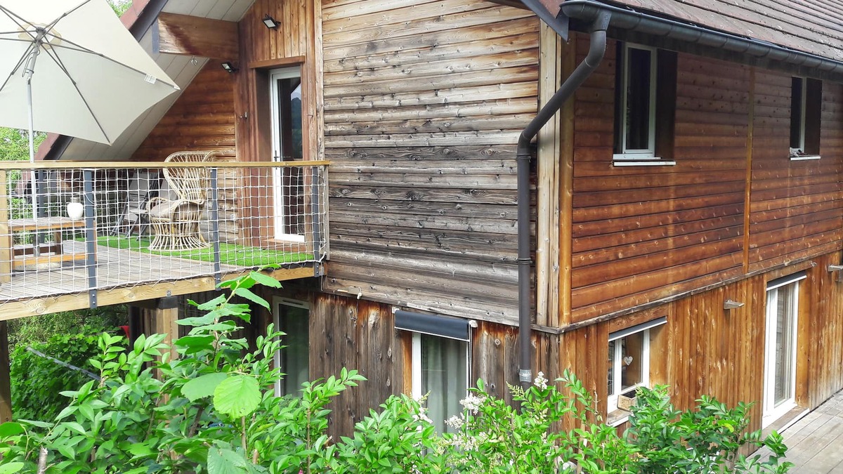 Montigny-les-Arsures Apartment | Gite au figuier - studio Duplex 2/4 people
