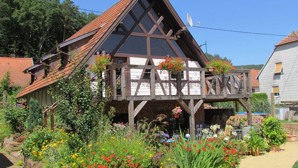Obersteinbach House | Gîte des Châteaux-forts, roof-only house with loft character
