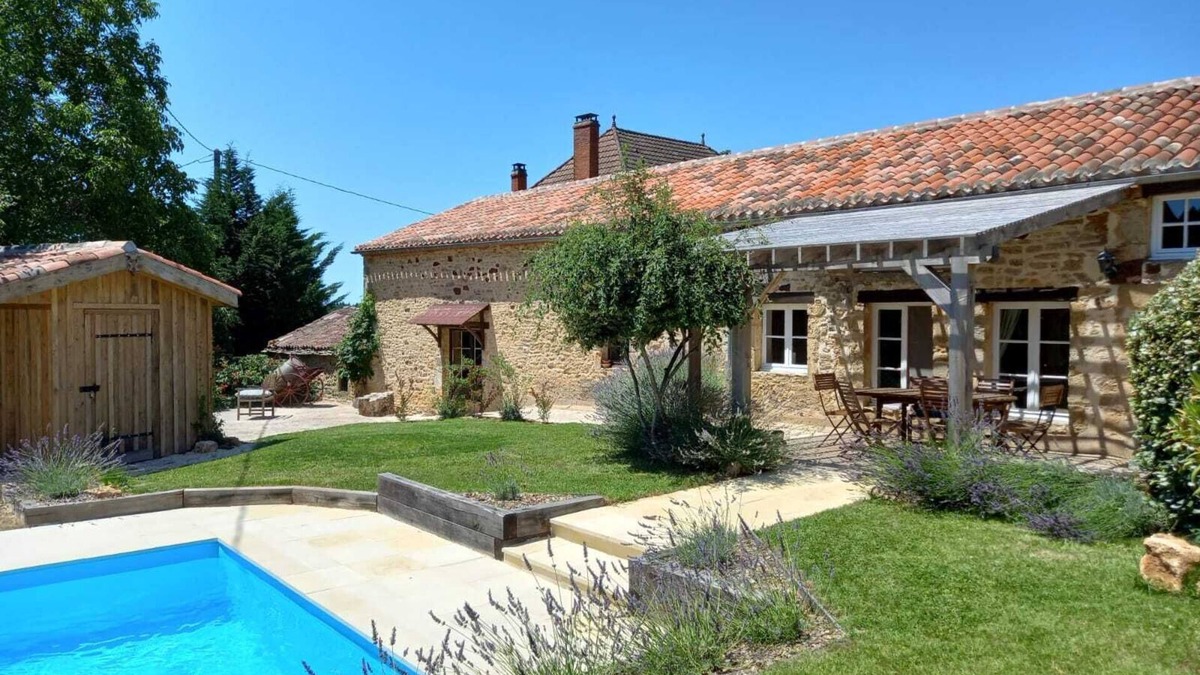 Sauveterre-la-Lemance Cottage | Gîte des Lavandes with private pool