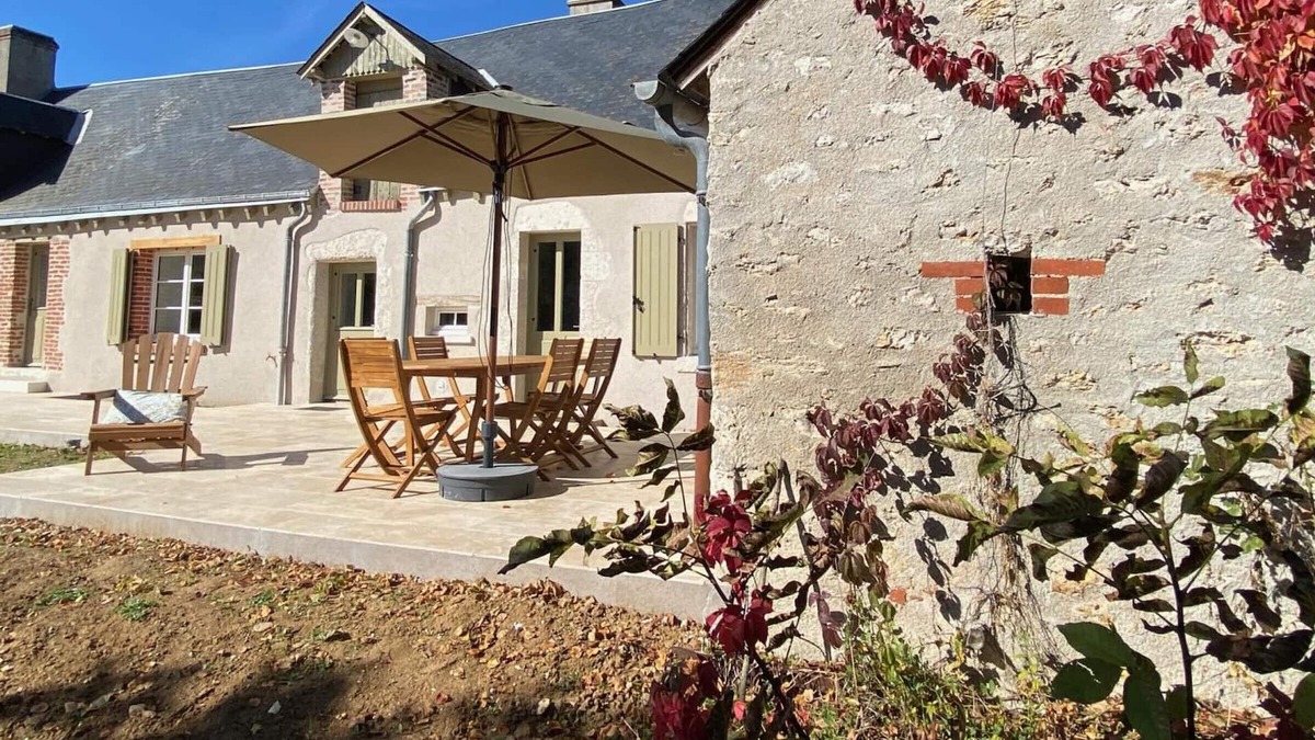 Saint-Lubin-en-Vergonnois Cottage | Gite Saint-Lubin-en-Vergonnois, 2 bedrooms, 5 persons