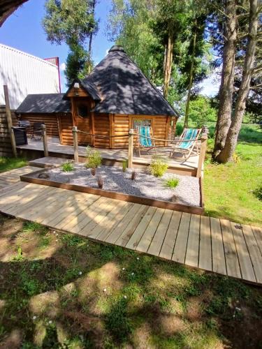 Yzengremer Ski Chalet | Gite insolite kota finlandais
