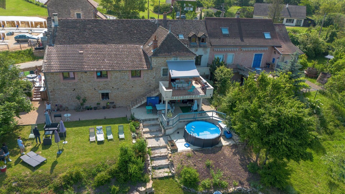 Mancey House | Gite "La maison de la colline" 5 minutes de Tournus Sud Bourgogne