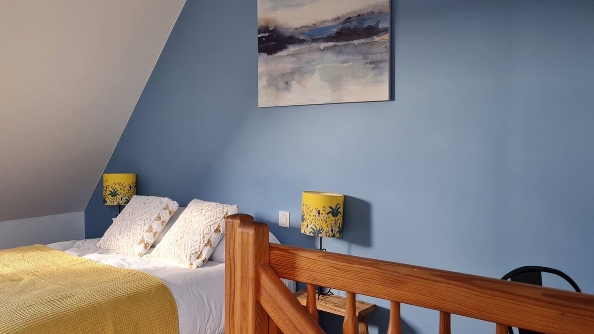 Saint-Marcouf Cottage | Gite Les embruns, the sea at your feet, ideal for 7 people