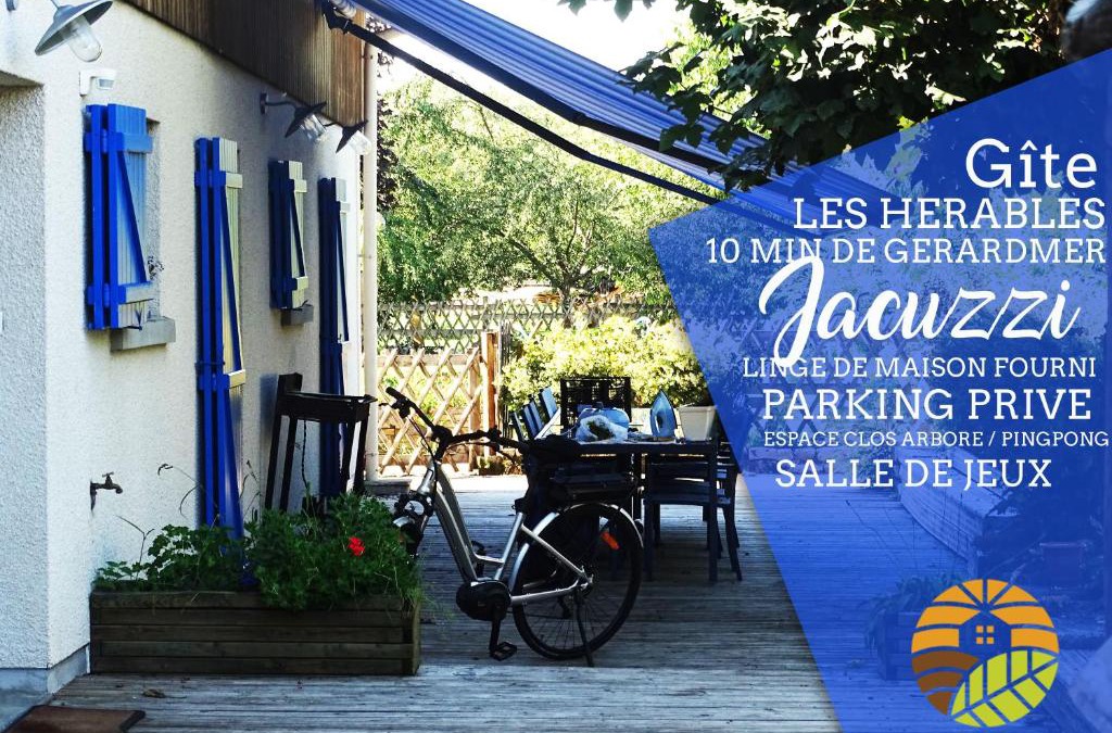 Granges-Aumontzey House | ⁂ GITE LES HERABLES [CLEDICIHOME] Gîte de charme/JACCUZI/SALLE DE JEUX ⁂
