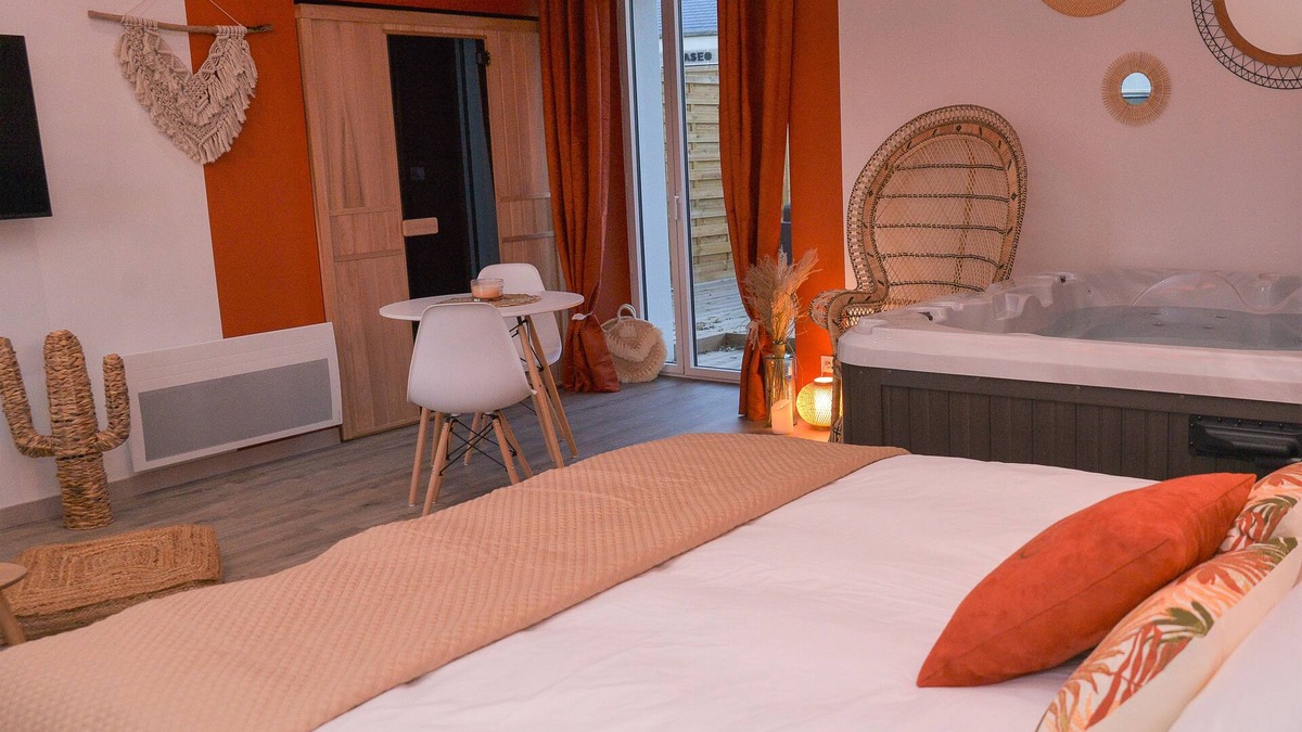 Prinquiau House | Gite with sauna and private spa