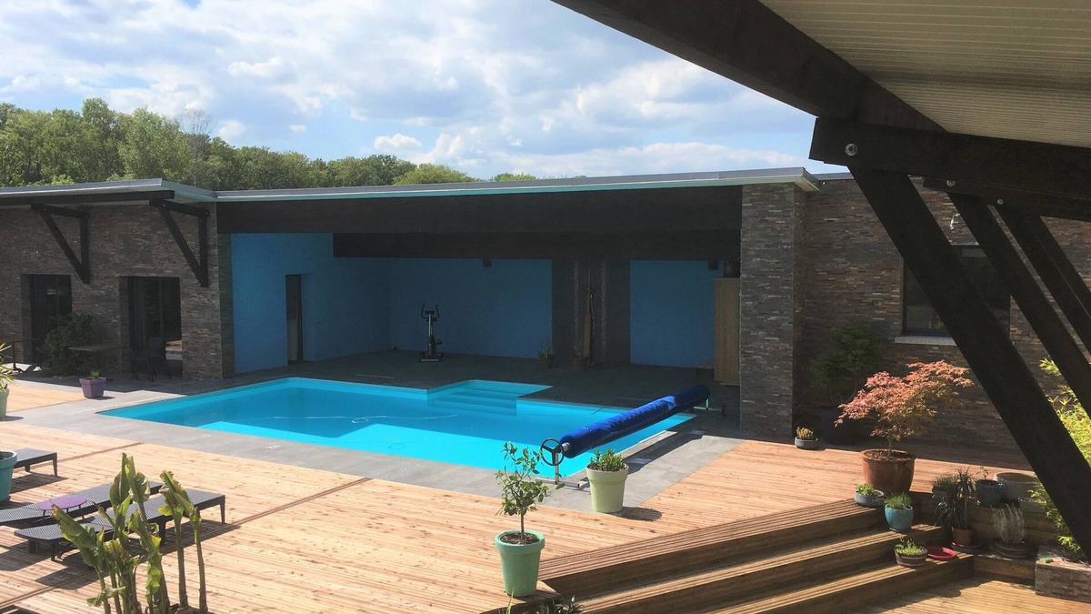 Dampierre Cottage | GÎTES 23M2 with terrace, heated pool, SPA and sauna