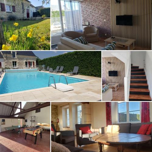 Allonnes House | Gites les volets rouges d'Allonnes