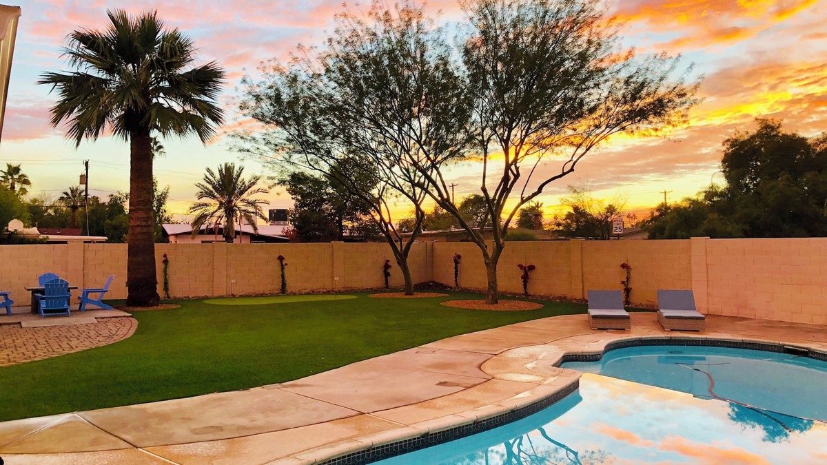Juanita Y Olmo Frontier Place House | GLAM RESORT STYLE LUXURY IN OLD TOWN SCOTTSDALE. DUAL PRIMARY BDRMS. HEATED POOL