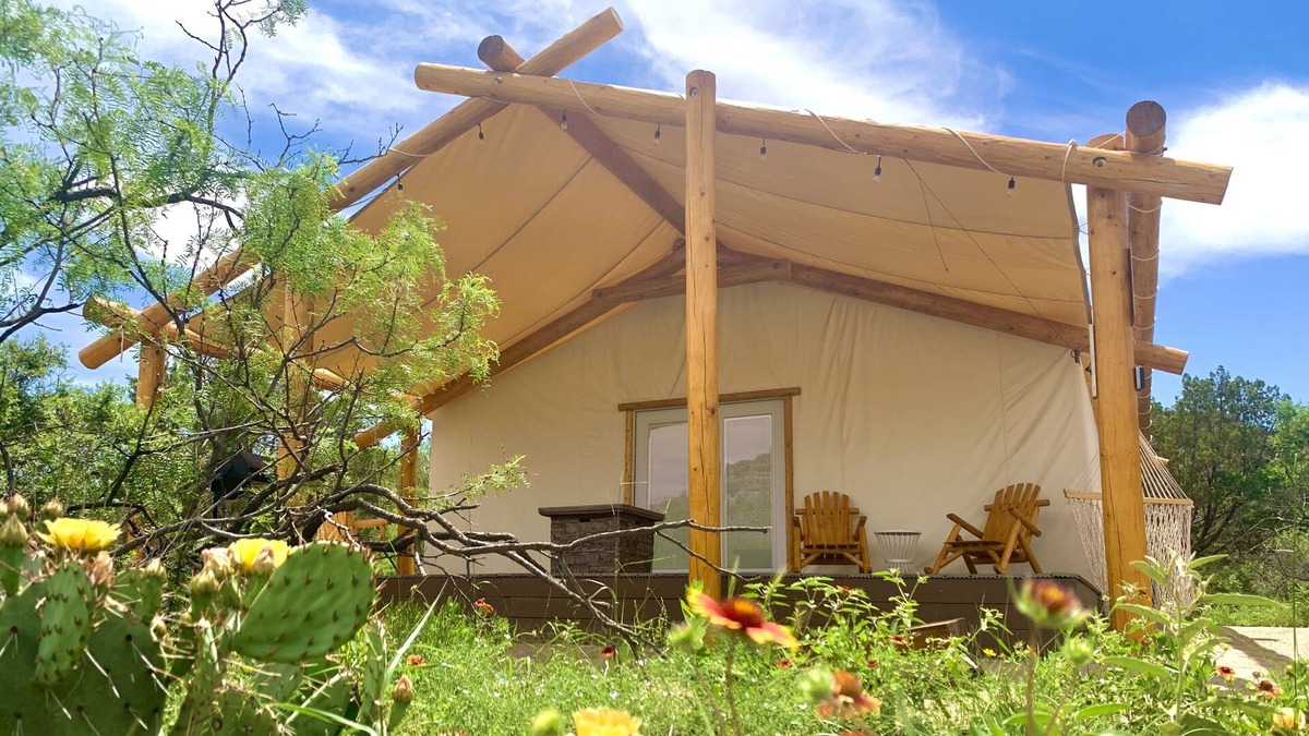 Canyon Cabin | Glamping Cabins in Palo Duro Canyon State Park