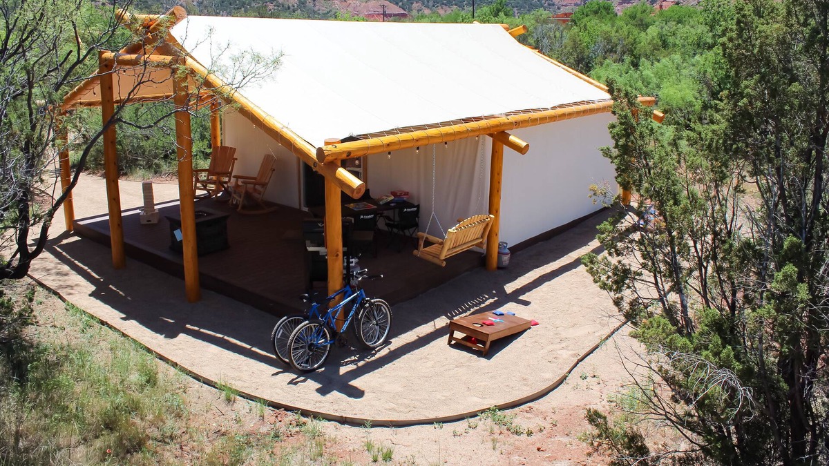 Canyon Cabin | Glamping Cabins in Palo Duro Canyon State Park