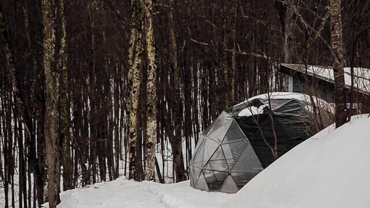 Snowshoe House | Glamping Dome 1 in Snowshoe, WV