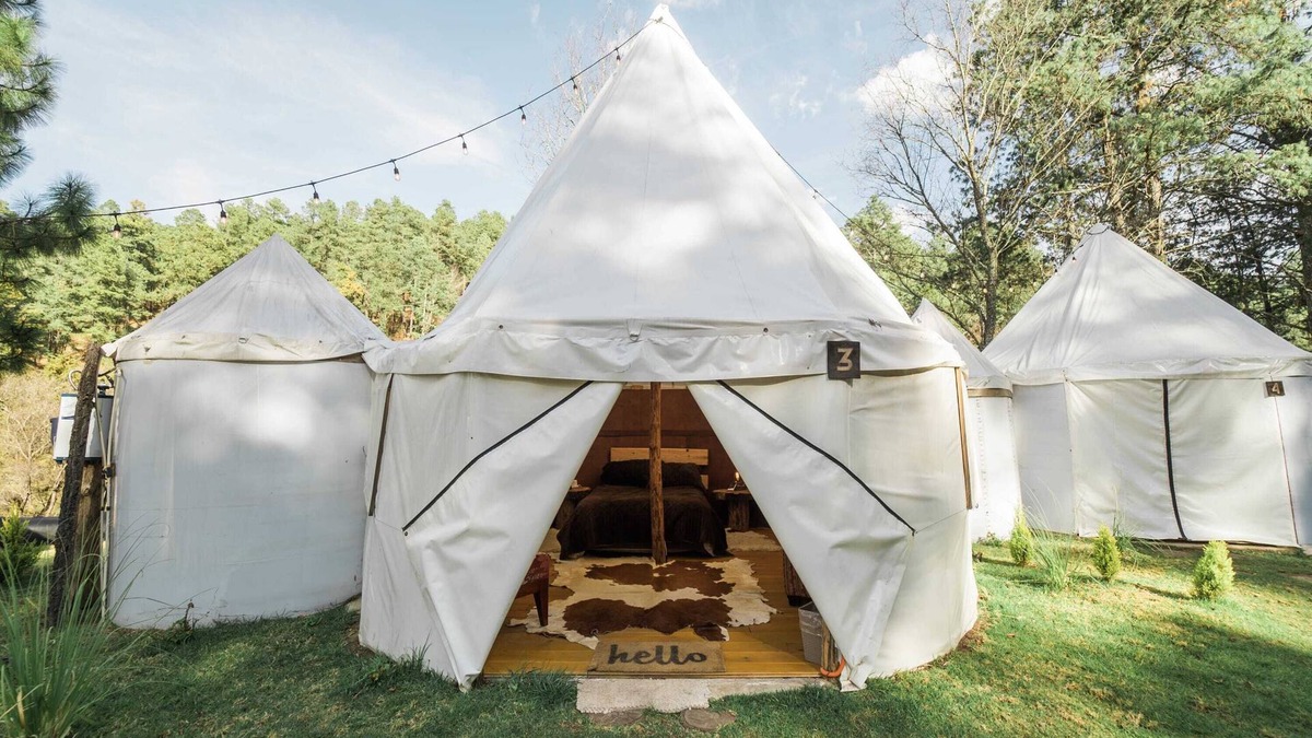 Tapalpa RV Rental | Glamping in the Mountain: Views, Garden & Games