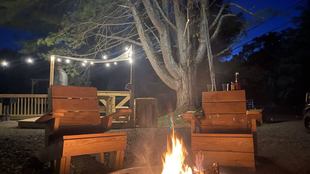Cochecton House | Glamping in Vintage Airstream with modern comforts with private pond access.
