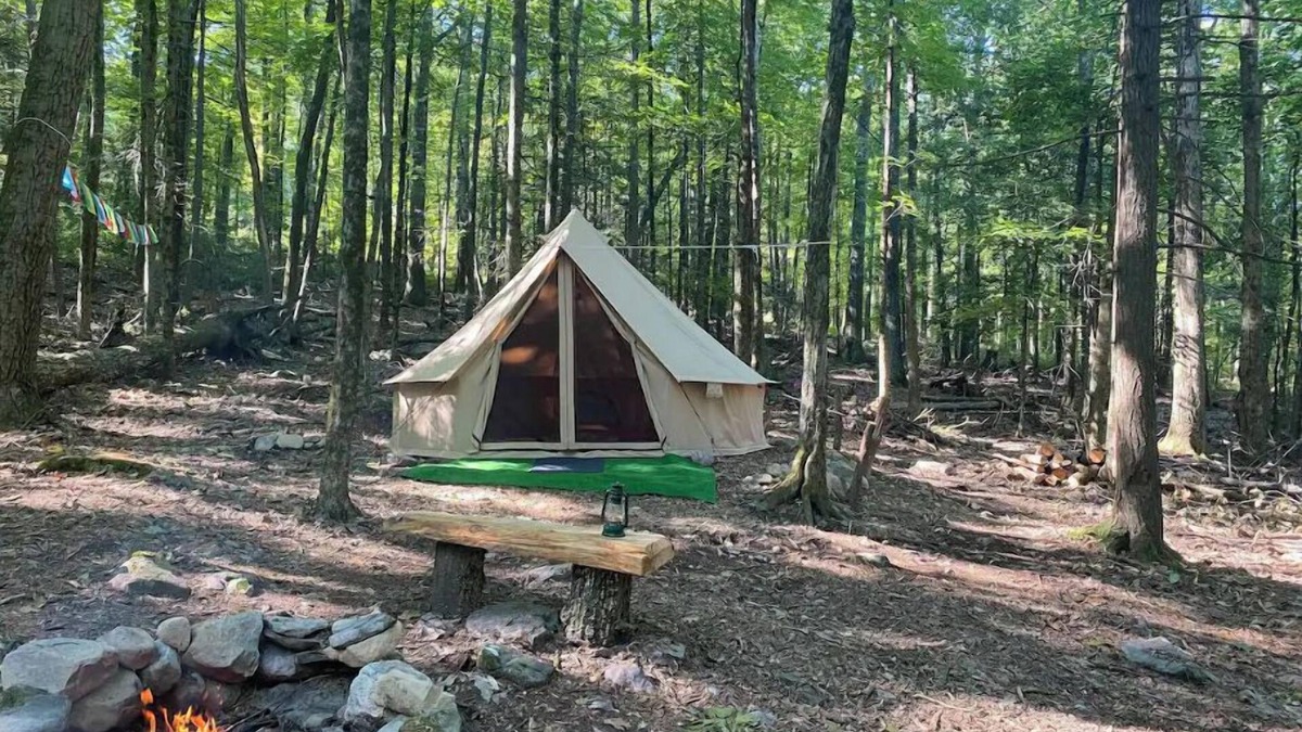 Kerhonkson House | Glamping Tent & Campsite by Minnewaska State Park