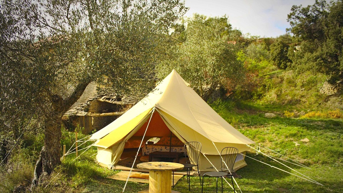 Tremp RV Rental | Glamping tent in nature, Congost de Montrebei