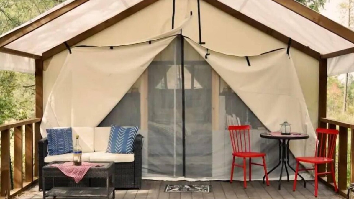 Ronan Cabin | Glamping Tent! Nestled at base of Mission Mountains! Quiet & secluded.