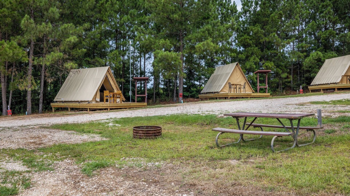 Onalaska RV Rental | Glamping Under the Stars at Lake Livingston