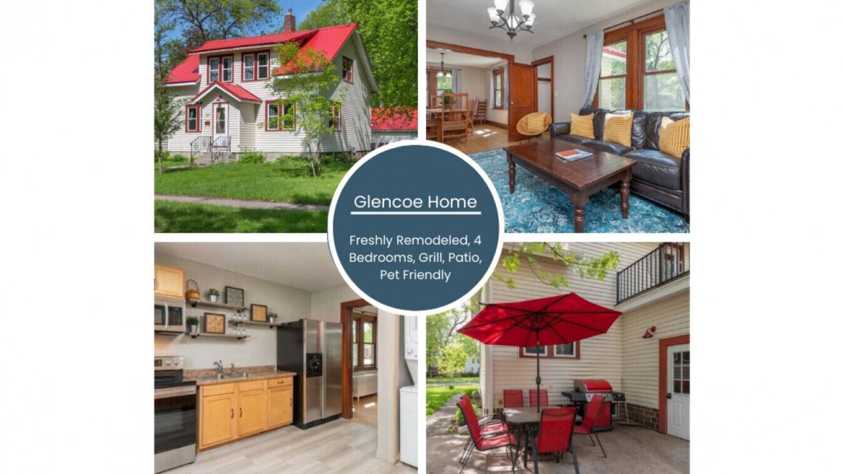 Glencoe House | Glencoe-4 Bedroom-freshly remodeled-grill-pets
