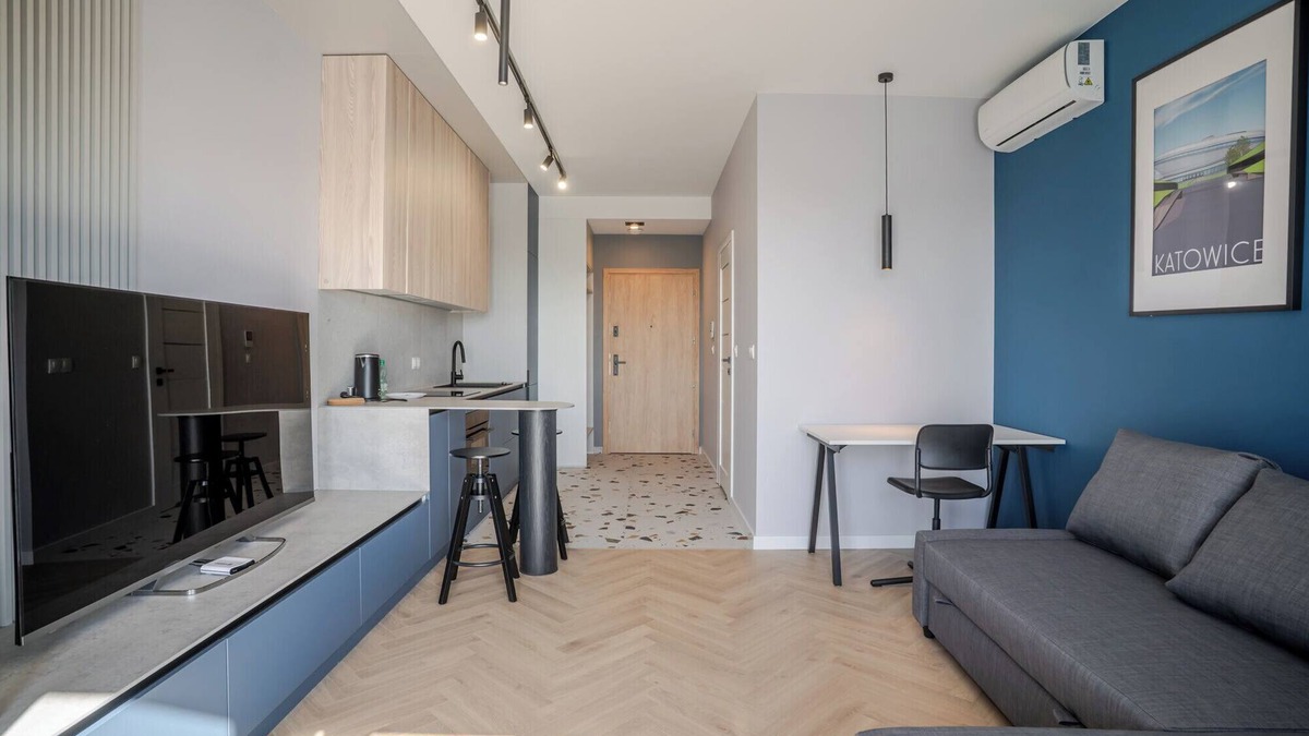 Katowice Apartment | Global Park Navy Studio