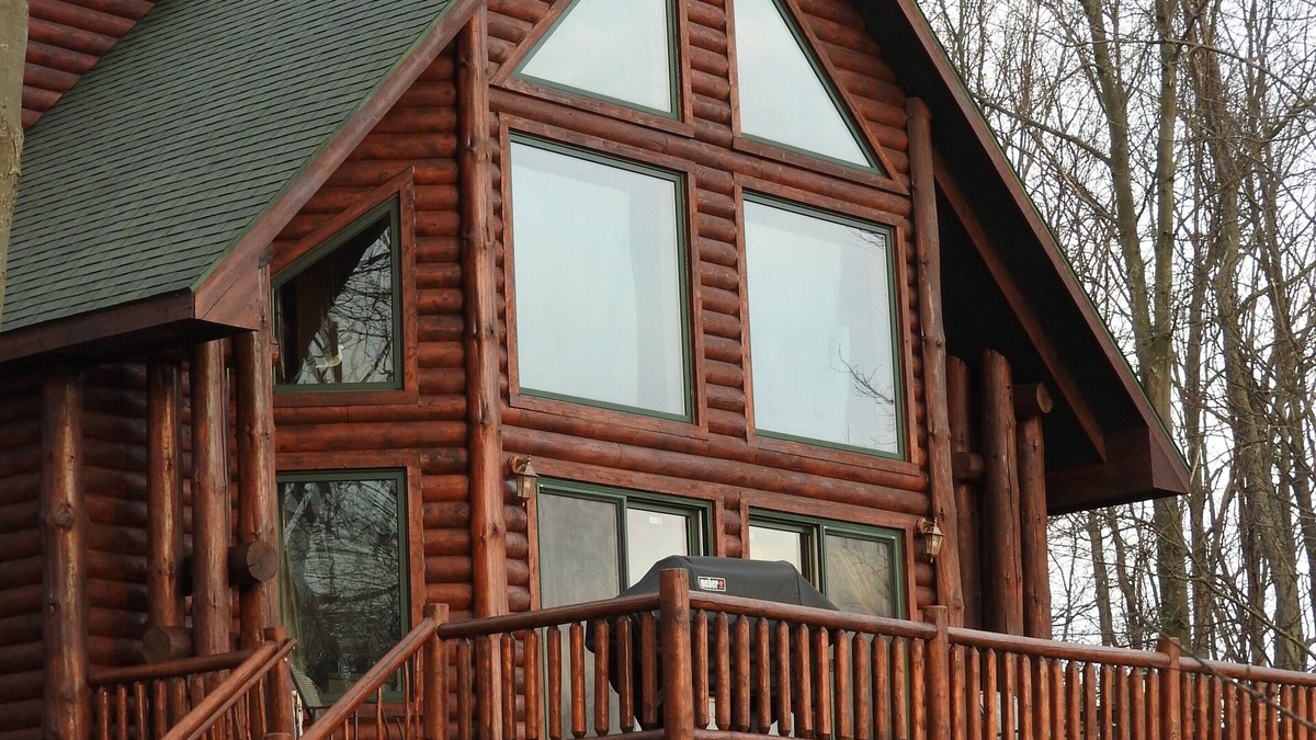 Mears House | Golden Dunes Luxury Log Home Overlooking Lake Michigan