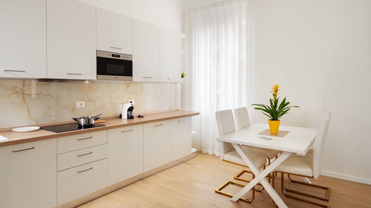 Borgo San Leonardo Apartment | Golden Teal & Silver Birch