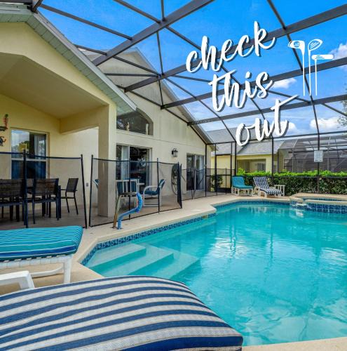 Haines City House | Golf Course Villa with Private Heated Pool and SPA