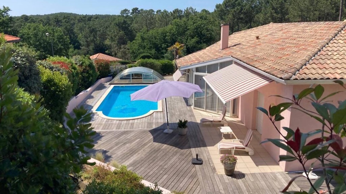 Biscarrosse House | Golf house near Biscarrosse lake with heated swimming pool