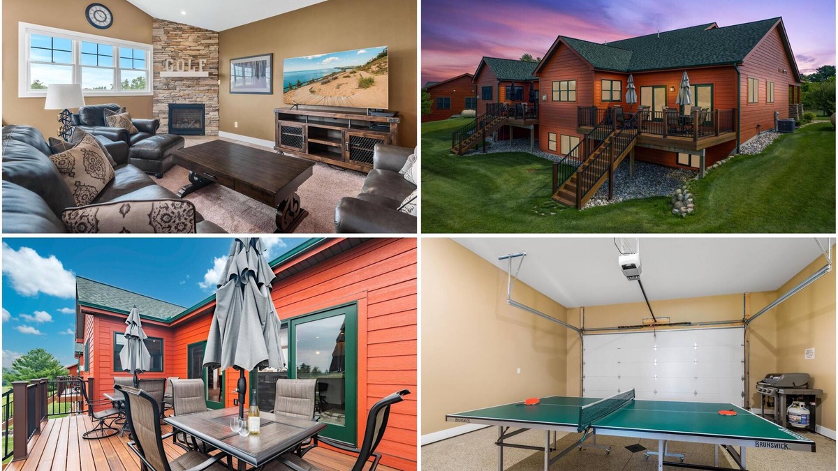 Kewadin House | 🏘️ Golf in Luxury - 4BDR Home on Agaming Golf Course - by Torch Lake