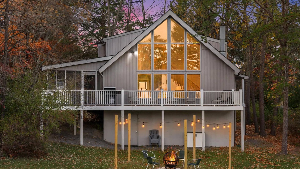 The Woods Ski Chalet | Golf Views, Fireplace, 2 Fire Pits, Grill & Deck