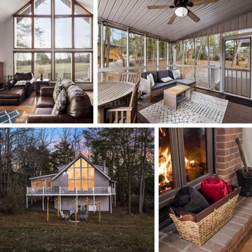 The Woods House | Golf Views Fireplace 2 Fire Pits Grill & Deck