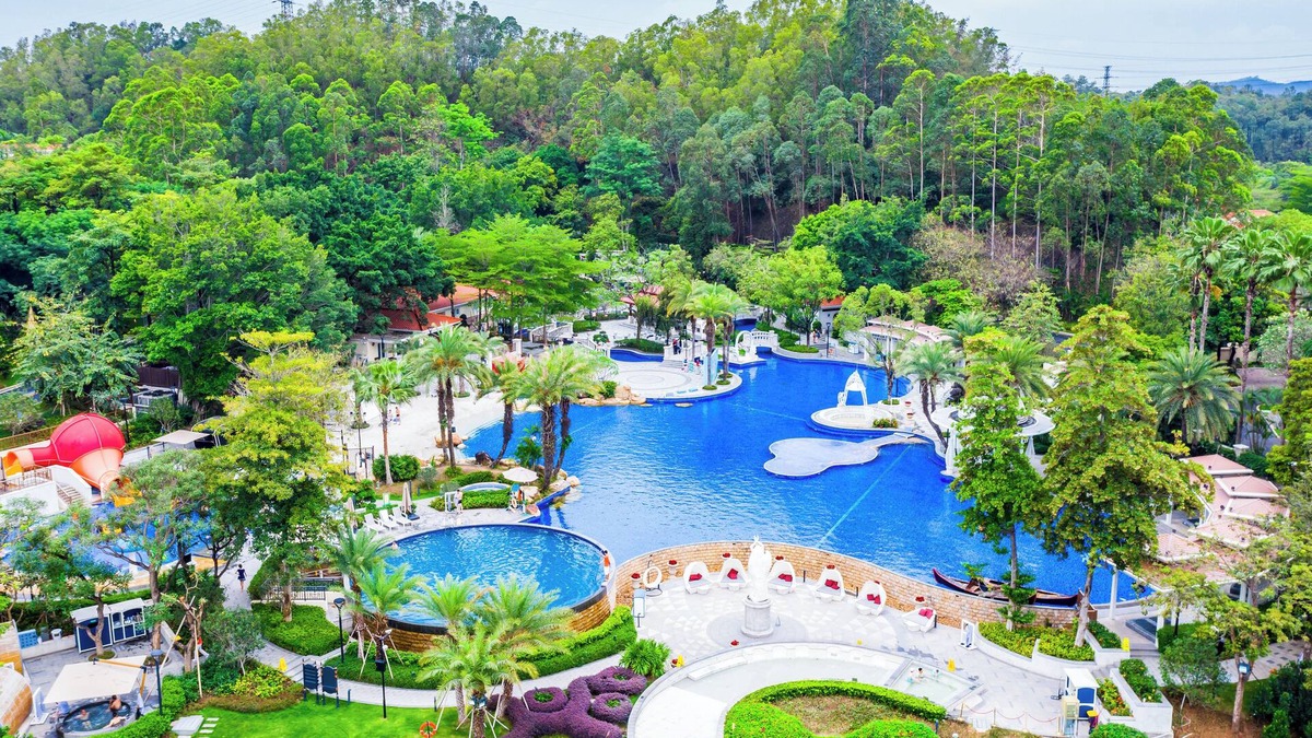 Miaolingjiuwei Hotel | Goodview Hot Spring Hotel Tangxia