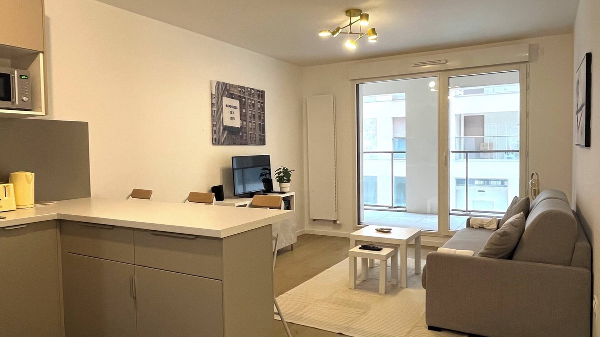 Clichy Apartment | GooodGuest - Cosy Apartment New Bulding Clichy 4PAX