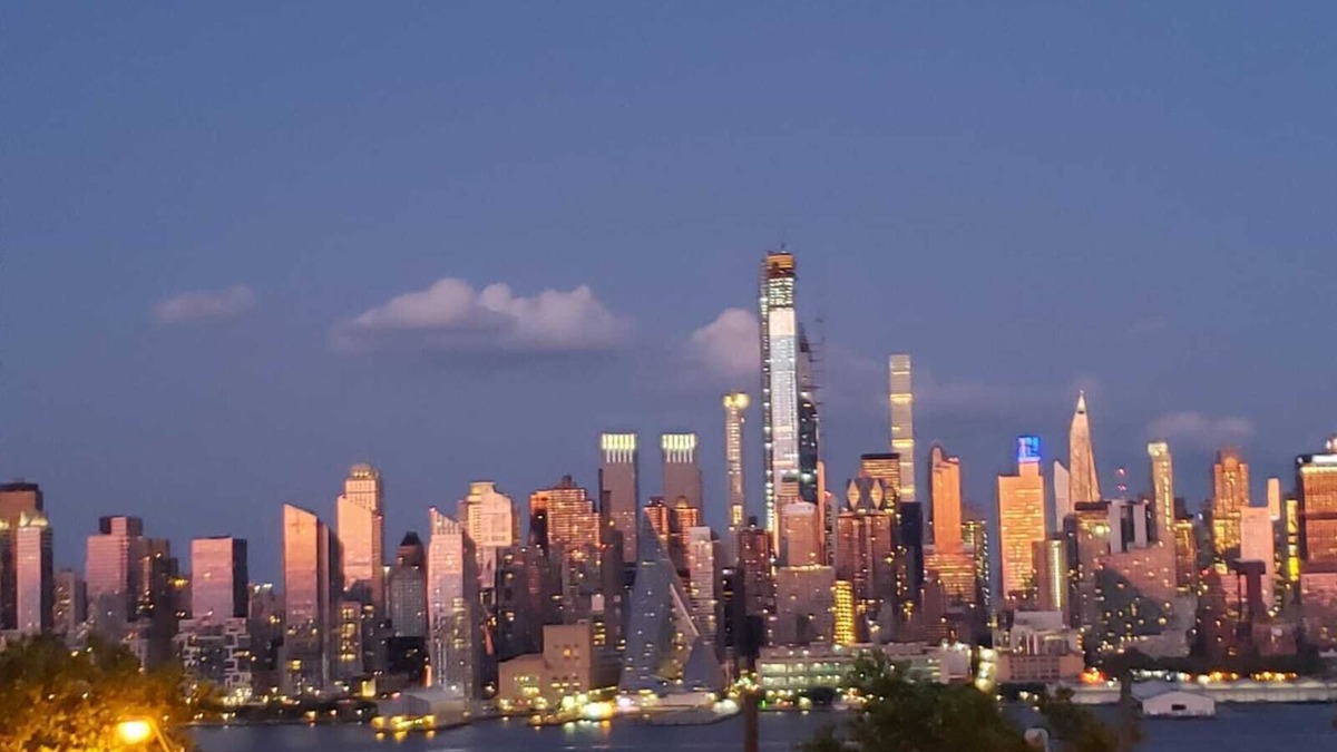 Weehawken Apartment | Gorgeous 2BR w/NYC Skyline Views, Huge Patio & Easy 10-Minute Commute!