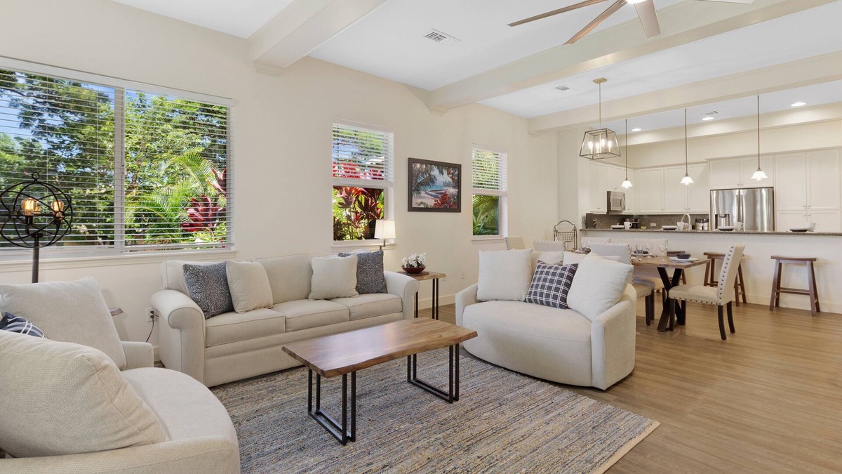 Kamuela House | Gorgeous 3 Bedroom Townhome, Mauna Lani Resort