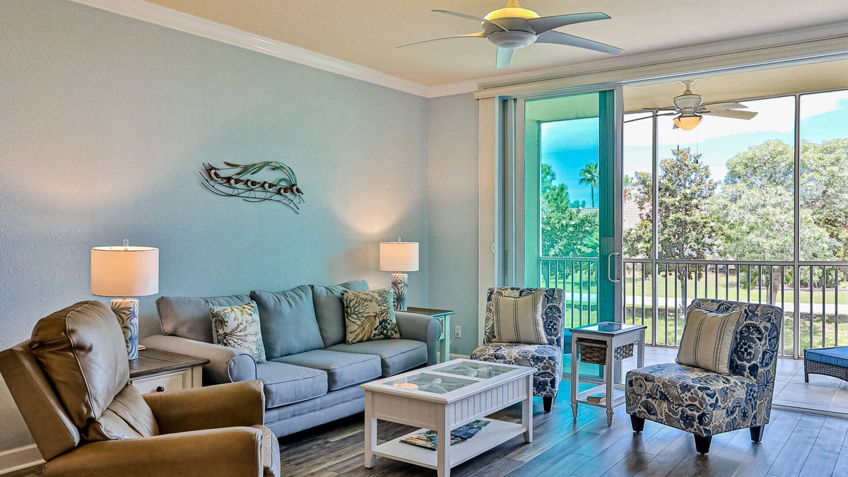 Rotonda West Apartment | Gorgeous and quiet condo with pool, lanai, golf, balcony, washer/dryer, & WiFi